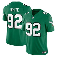 Men's Nike Reggie White Kelly Green Philadelphia Eagles Alternate Vapor F.U.S.E. Limited Jersey