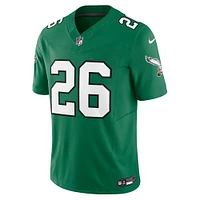 Maillot Nike Saquon Barkley Kelly vert Philadelphia Eagles Alternate Vapor F.U.S.E. Limited pour homme