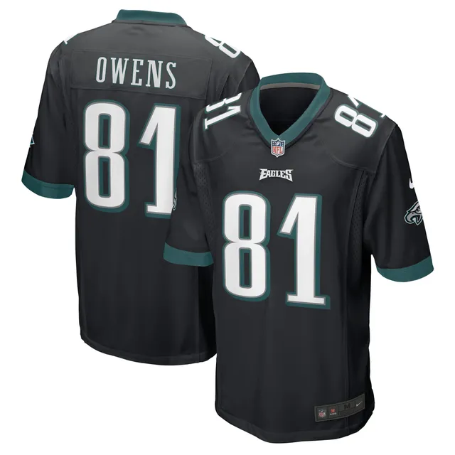 Nike Terrell Owens Midnight Green Philadelphia Eagles Game Retired Player Jersey