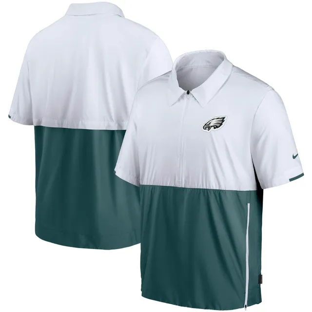 Lids Philadelphia Eagles Nike Short Sleeve Pullover Hoodie - Midnight Green