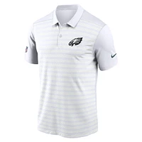 Men's Nike White Philadelphia Eagles 2024 Sideline Victory Performance Polo