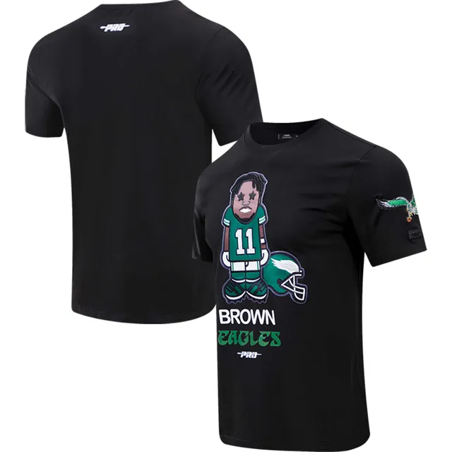 Lids A.J. Brown Philadelphia Eagles Pro Standard Player Avatar Graphic T- Shirt - Black