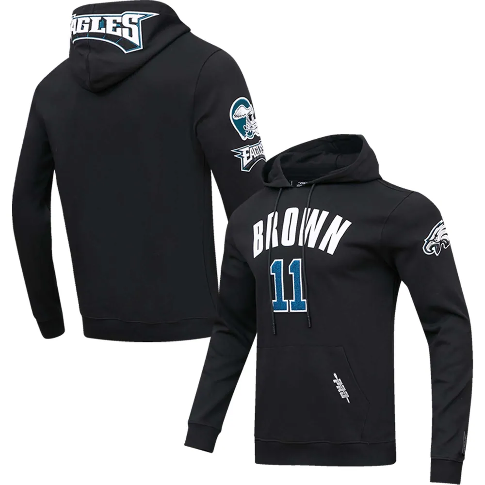 Lids A.J. Brown Philadelphia Eagles Pro Standard Player Name & Number  Hoodie T-Shirt - Black