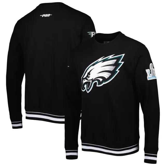 Men's Philadelphia Eagles Fanatics Branded Heathered Charcoal Playability Pullover  Sweatshirt