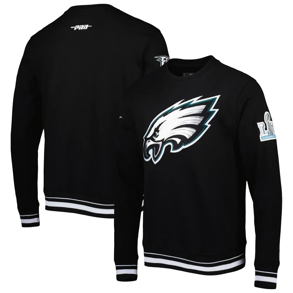 Pro Standard Men's Pro Standard Black Philadelphia Eagles Super Bowl LII  Mash Up Pullover Sweatshirt