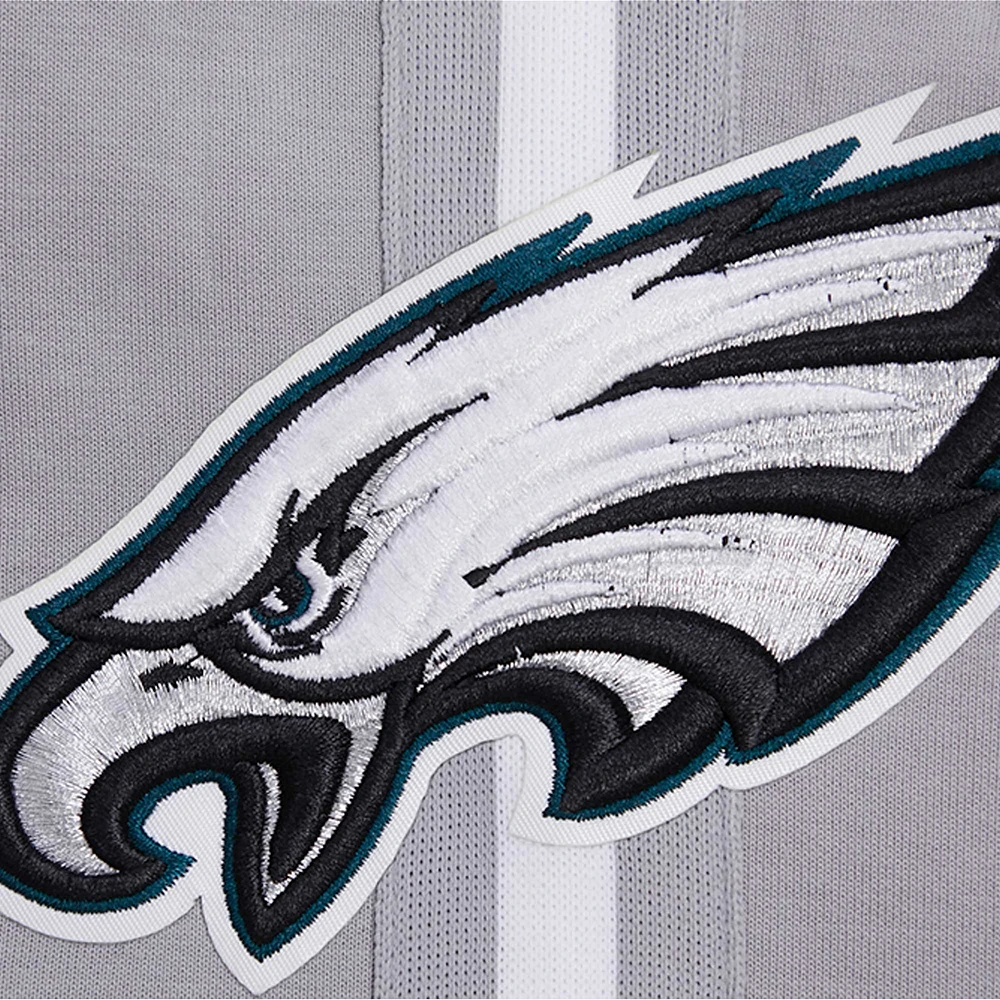 Short en chenille classique Pro Standard gris des Eagles de Philadelphie pour hommes