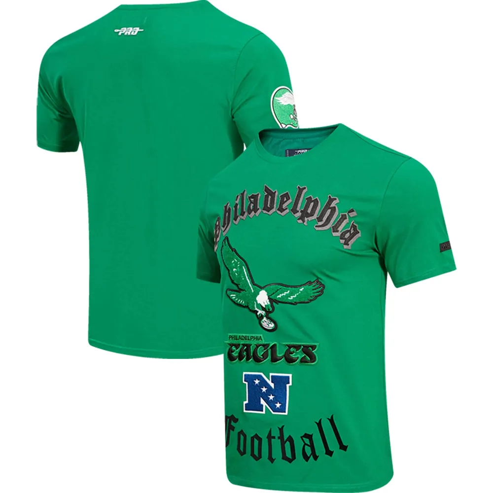 Philadelphia Eagles Pro Standard Ombre Mesh Button-Up Shirt - Green/Black