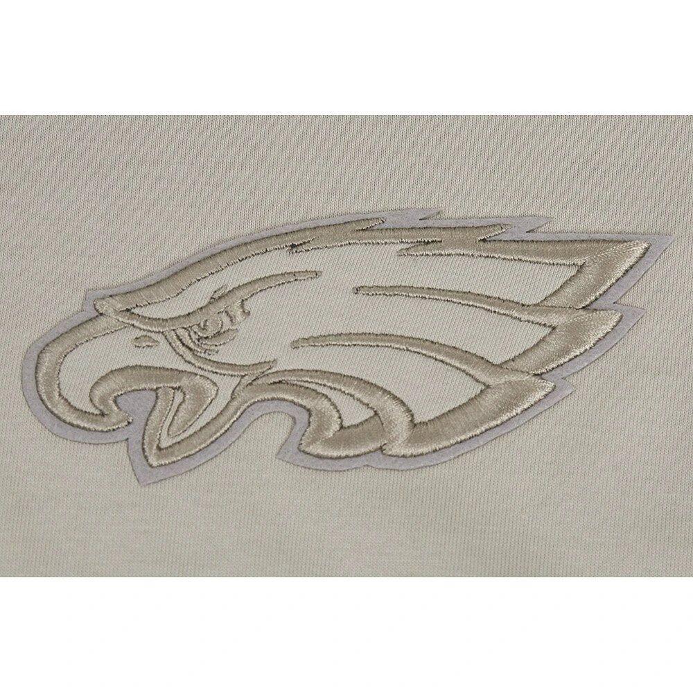 T-shirt à épaules tombantes Pro Standard Tan pour homme des Philadelphia Eagles