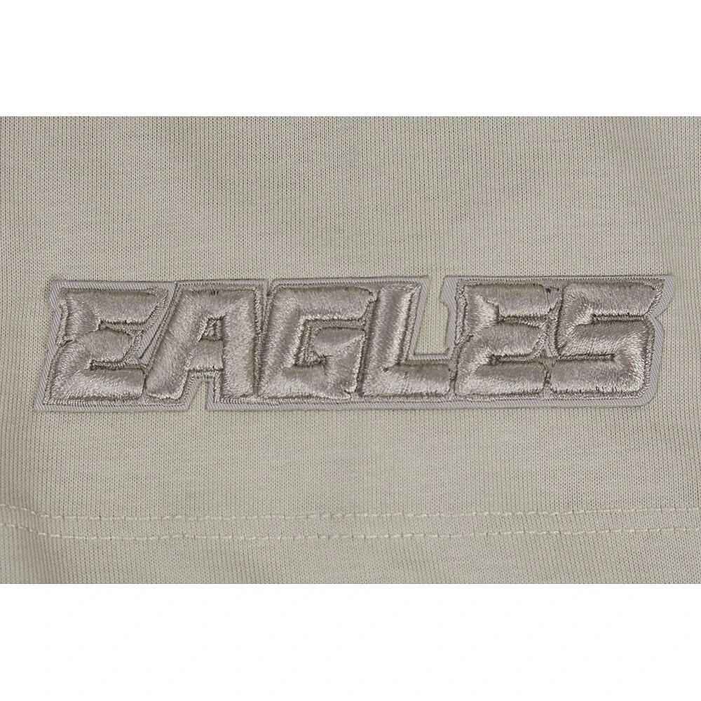 T-shirt à épaules tombantes Pro Standard Tan pour homme des Philadelphia Eagles