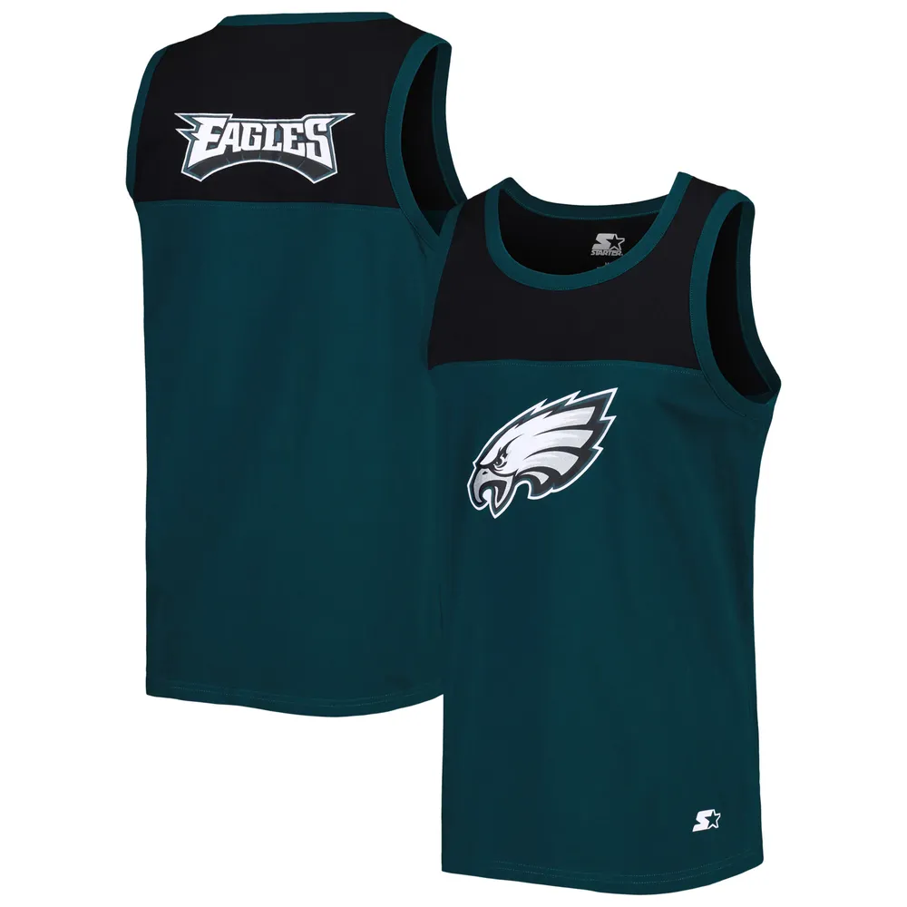 Lids Philadelphia Eagles Starter Logo Touchdown Fashion Tank Top - Midnight  Green/Black