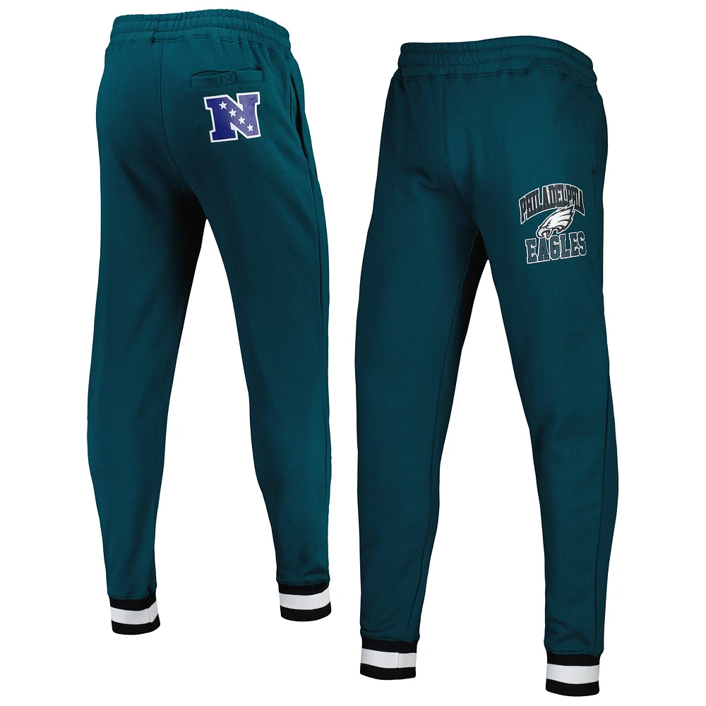 Pantalon de jogging Starter Midnight Green Philadelphia Eagles Blitz Fleece pour homme