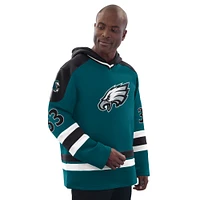 Sweat à capuche tendance pour homme Starter Midnight Green Philadelphia Eagles