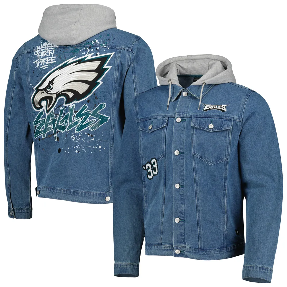 Men's Philadelphia Eagles Fanatics Branded Green Big & Tall Pullover Hoodie