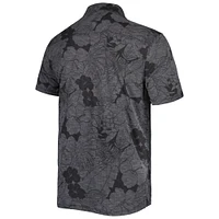 Polo Big & Tall Miramar Blooms des Eagles de Philadelphie Tommy Bahama noir pour homme