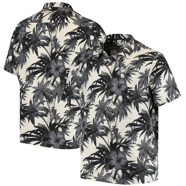 Boston Red Sox Tommy Bahama Barrie Batik Button-Up Shirt - Black