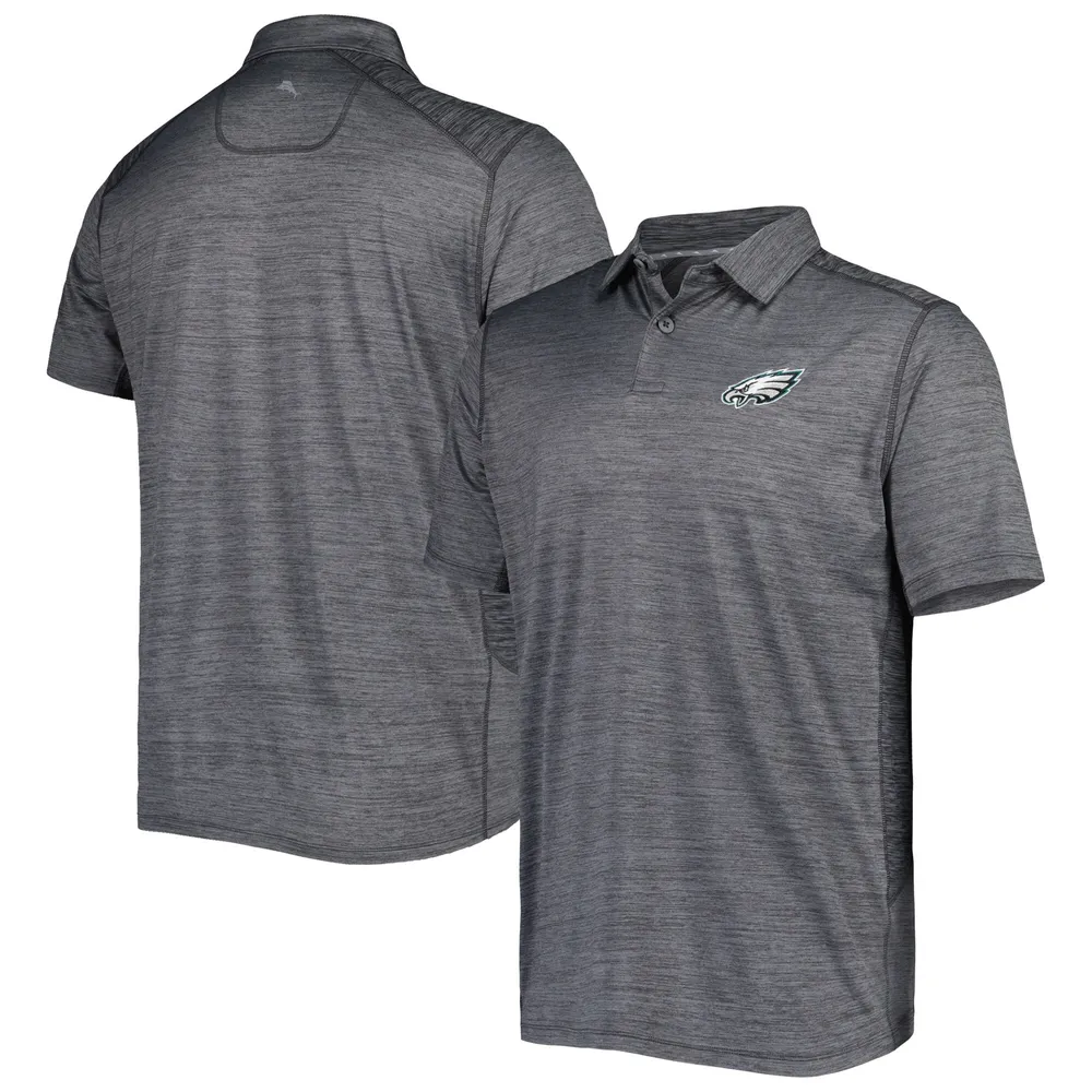 Lids Philadelphia Eagles Tommy Bahama Delray Frond IslandZone Polo -  Charcoal