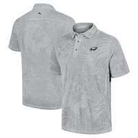 Polo Tommy Bahama gris pour homme des Philadelphia Eagles Sport Santiago Paradise