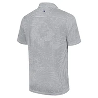 Polo Tommy Bahama gris pour homme des Philadelphia Eagles Sport Santiago Paradise