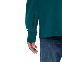 Men's Tommy Hilfiger  Black Philadelphia Eagles Morgan Long Sleeve Hoodie T-Shirt