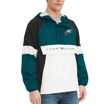 Nike Men's Midnight Green Philadelphia Eagles Sideline Lockup Performance  Quarter-Zip Jacket