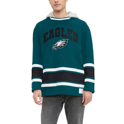 Sweat à capuche tendance Tommy Hilfiger pour hommes, vert minuit, Philadelphia Eagles, Ivan