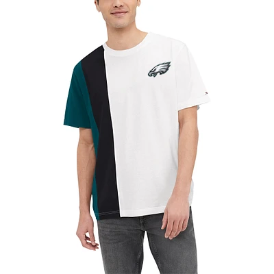 T-shirt Zack Tommy Hilfiger blanc pour hommes des Eagles de Philadelphie