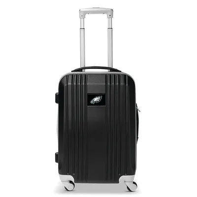 Philadelphia Eagles MOJO 21" Hardcase Two-Tone Spinner Carry-On - Black