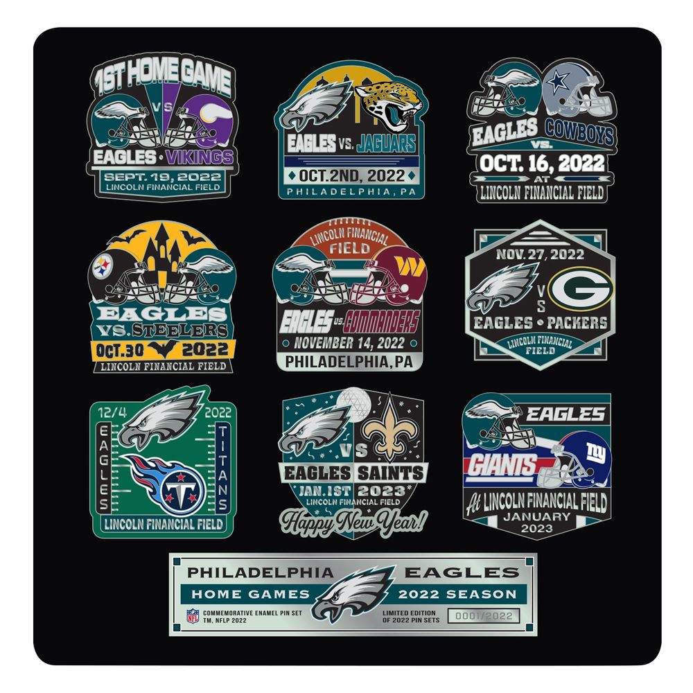 Philadelphia Eagles Set Stationary