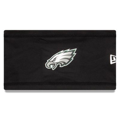 New Era Black Philadelphia Eagles COOLERA Official Training Camp Headband