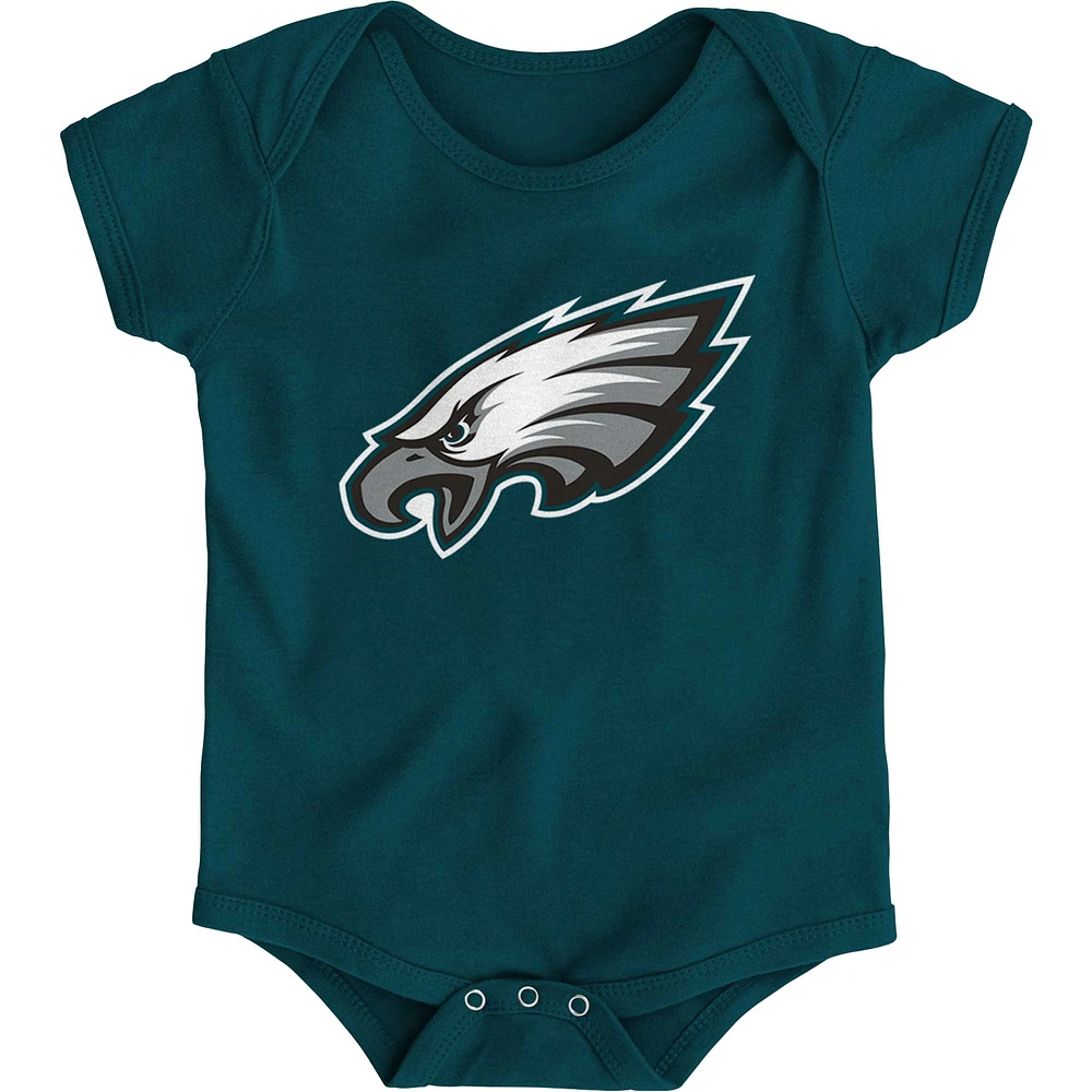 Body vert avec logo de l'équipe des Eagles Philadelphie pour nouveau-né et bébé