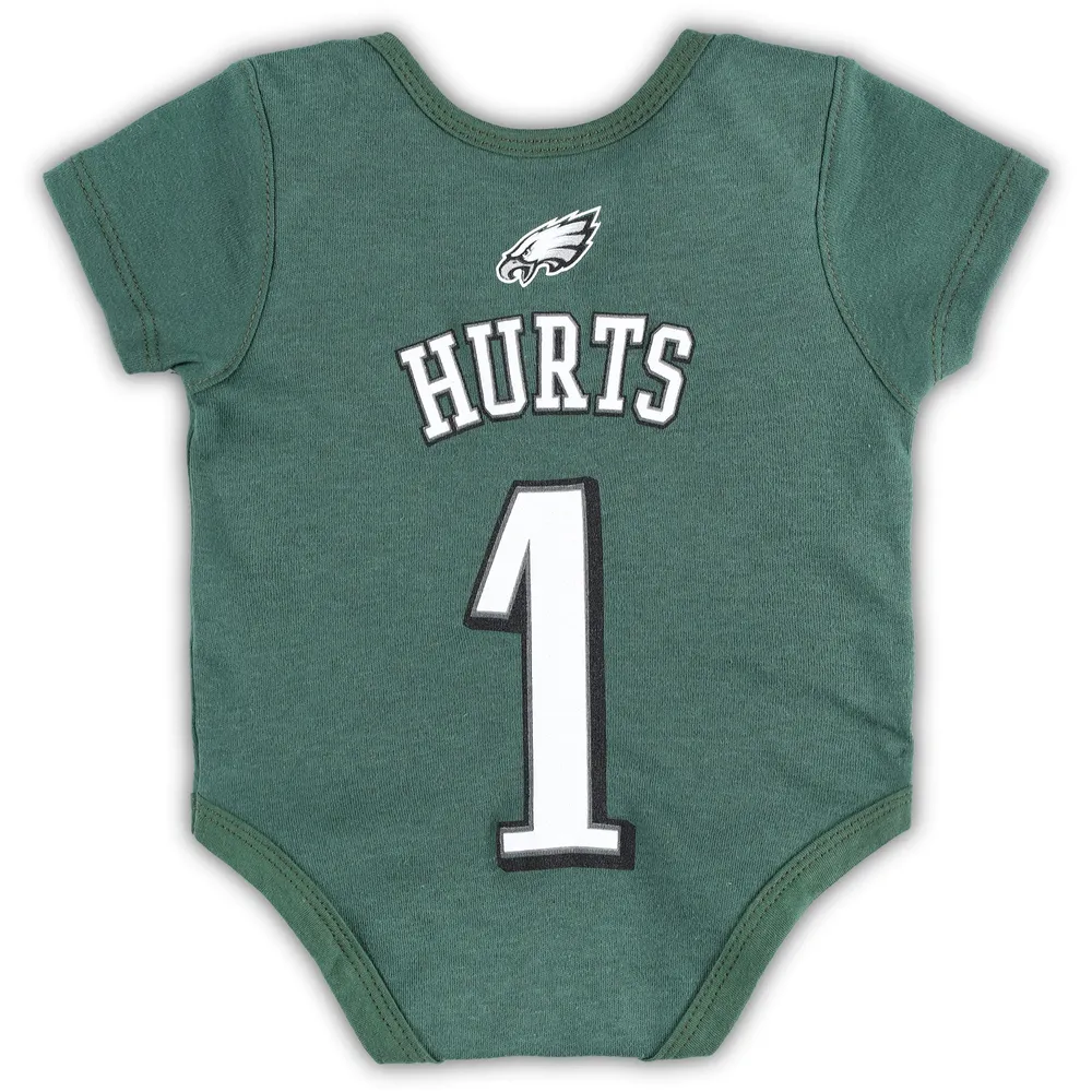 Toddler Jalen Hurts Black Philadelphia Eagles Mainliner Player Name &  Number T-Shirt