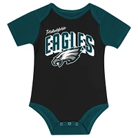 Newborn & Infant Philadelphia Eagles Dynamic Duo Bodysuit, Bib Hat Set