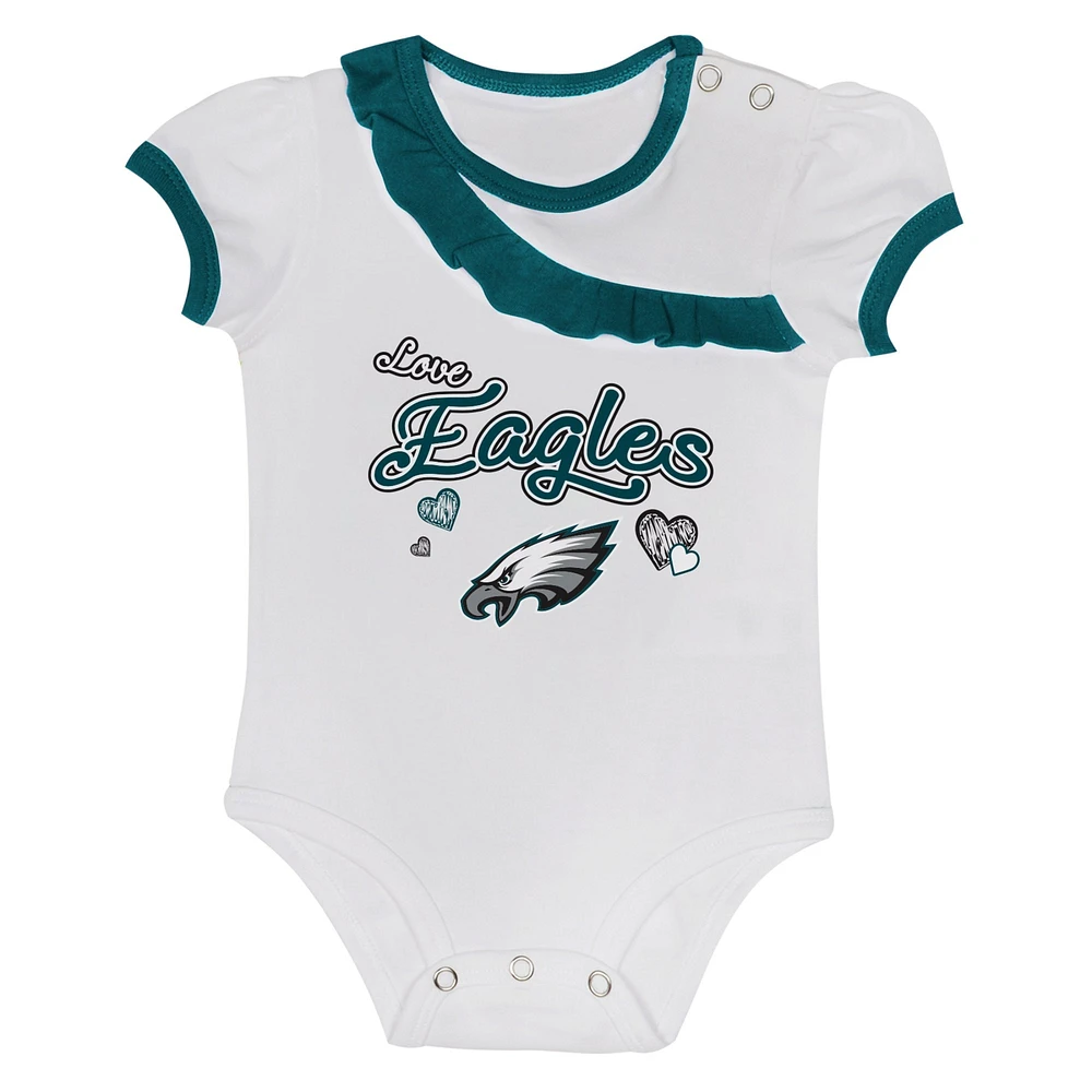 Newborn & Infant Philadelphia Eagles Love My Team Bodysuit Skirt Set