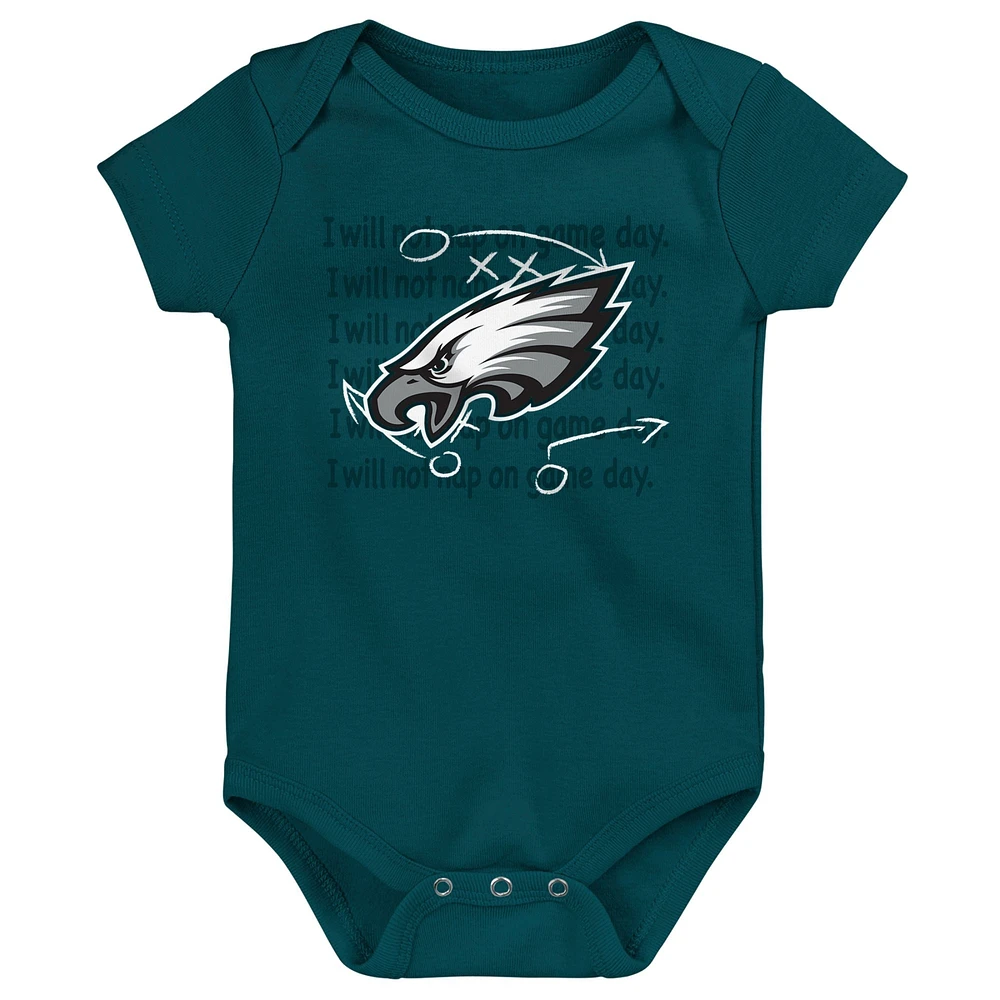 Newborn & Infant Philadelphia Eagles Team Starter 3-Pack Bodysuit Set