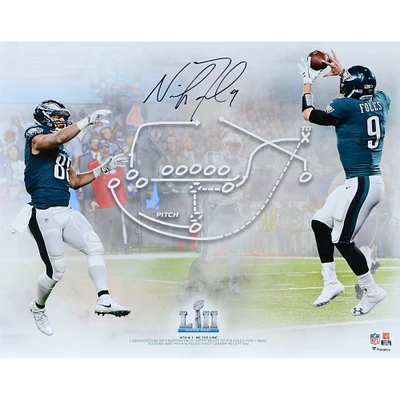Nick Foles Philadelphia Eagles Autographed 16" x 20" Super Bowl LII Champions Philly Special Photograph