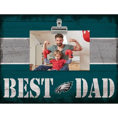Philadelphia Eagles 10'' x 10'' Best Dad Clip Frame