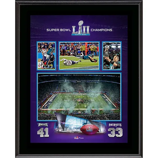 Fanatics Authentic Philadelphia Eagles Framed 15 x 17 Super Bowl LII Champions Philly Special Collage