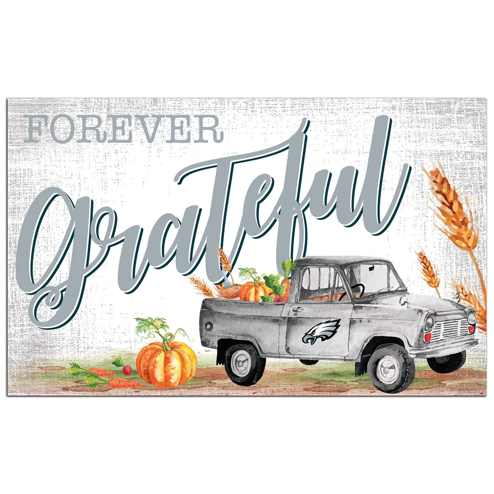 Lids Philadelphia Eagles 11 x 19 Forever Grateful Sign