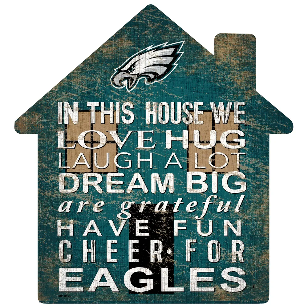 Lids Philadelphia Eagles 12'' Team House Sign