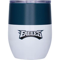 Eagles de Philadelphie 16 oz. Gobelet incurvé en acier inoxydable Colorblock