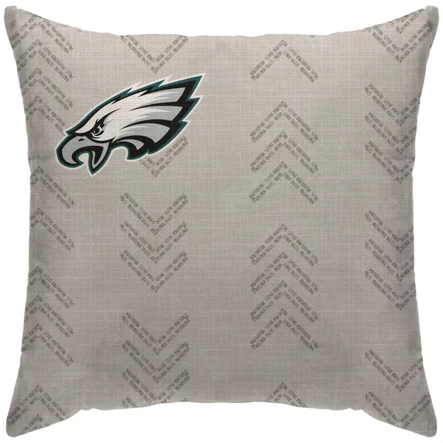 Lids Philadelphia Eagles 18'' x 18'' Cross Arrow Decorative Throw Pillow