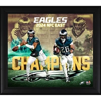 Philadelphia Eagles 2024 NFC East Division Champions Framed 15" x 17" Collage