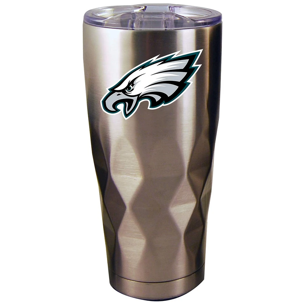 Eagles de Philadelphie 22 oz. Gobelet en acier inoxydable à fond diamant