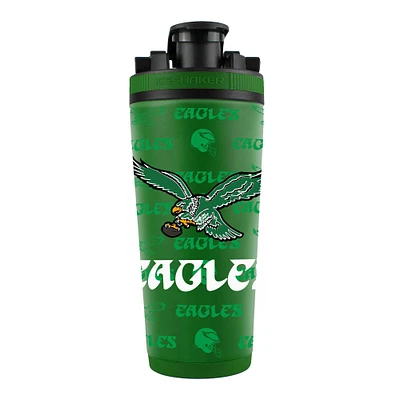 Bouteille shaker en acier inoxydable 4D de 26 oz des Philadelphia Eagles