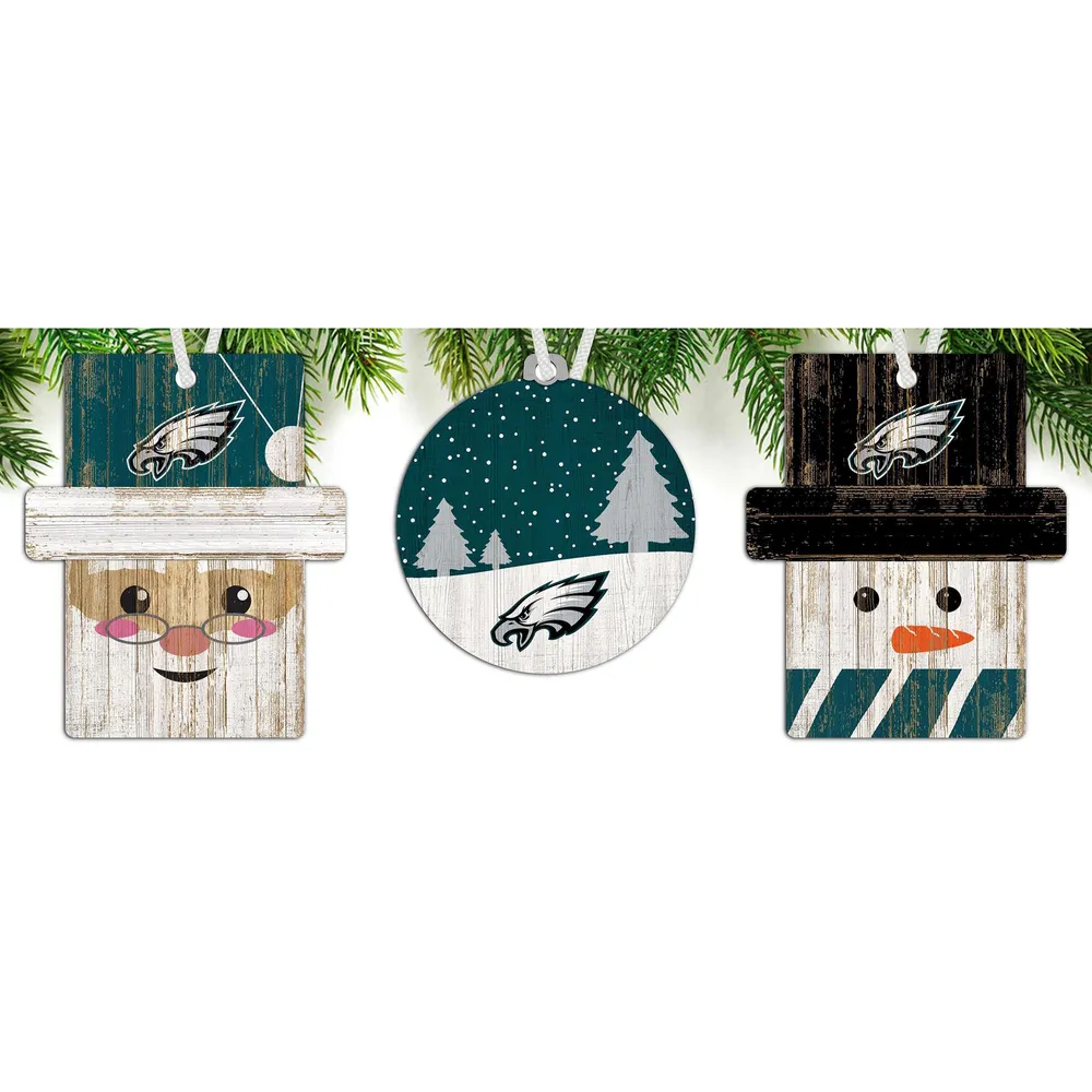 Philadelphia Eagles Tree With Hat Ornament