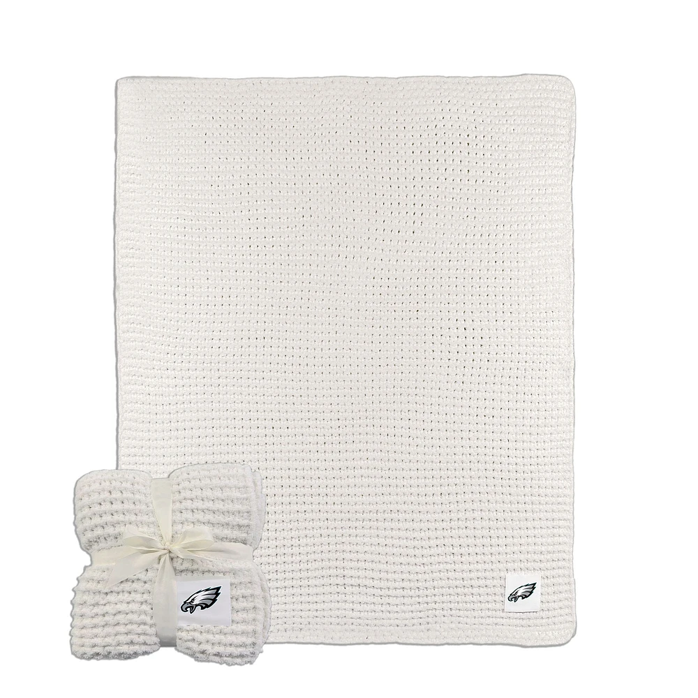 Philadelphia Eagles 50" x 60" Cable-Knit Throw Blanket