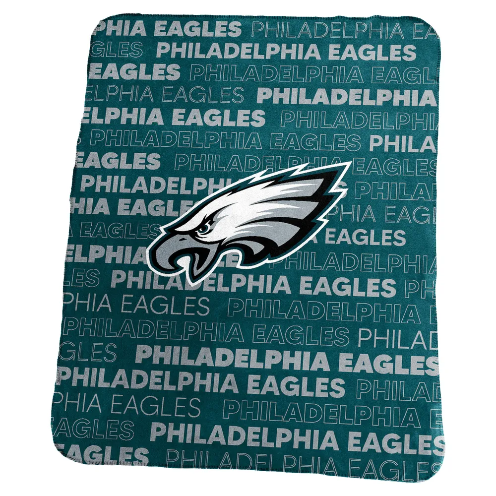 Philadelphia Eagles 50'' x 60'' Stripe Flannel Fleece Blanket