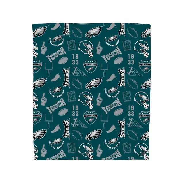 Philadelphia Eagles 50'' x 60'' Camo Flannel Fleece Blanket