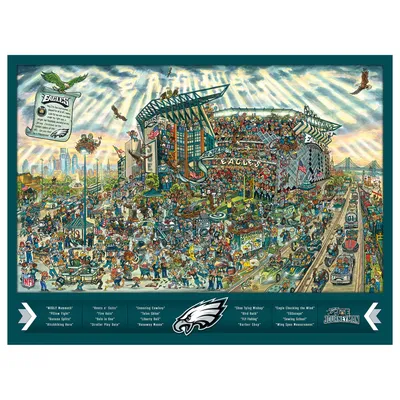 Philadelphia Eagles 500-Piece Joe Journeyman Puzzle