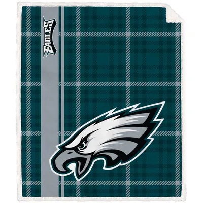 Philadelphia Eagles 60'' x 70'' Plaid Flannel Fleece Blanket